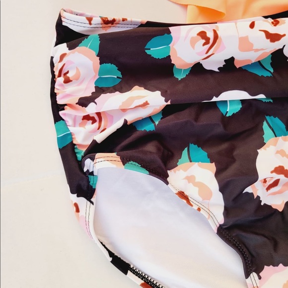 2 Piece Bathing Suits for Women, Trendy High Waisted Bikini Tankini Comfortable - Picture 5 of 9